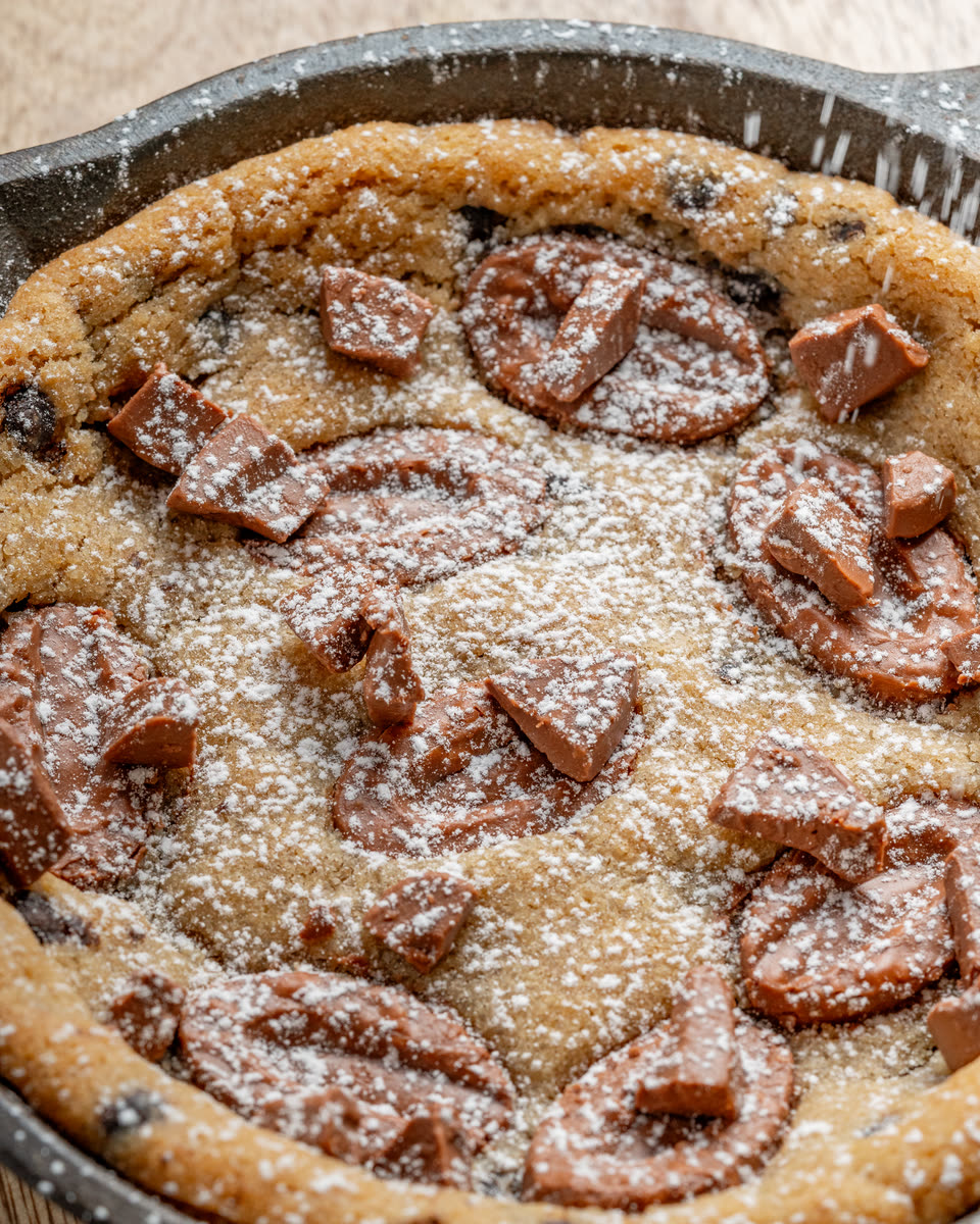 Miso skillet cookie